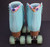 Slightly Used VNLA Parfait Outdoor Roller Skates || Aqua - Ladies 7