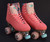 *Slightly* Used VNLA Parfait Outdoor Roller Skates || Coral - Ladies 7