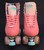 *Slightly* Used VNLA Parfait Outdoor Roller Skates || Coral - Ladies 7