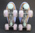 *Slightly Used VNLA Parfait Outdoor Roller Skates * - Purple Ladies 6