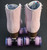 *Slightly* Used VNLA A La Mode Jelly Roll Outdoor Roller Skates || Men's 8 (Ladies' 9) Purple