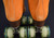 *Slightly Used * VNLA A La Mode Avanti Jelly Outdoor Roller Skates || Orange , Men's 6 (Ladies' 7)