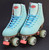 SLIGHTLY USED VNLA Parfait Outdoor Roller Skates ||| Aqua - Ladies 8