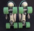 **Slightly Used**  VNLA Jr. Lagoon Jam Skates | Men's 10 (Ladies' 11)
