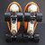 **Slightly** Used VNLA A La Mode Jelly Roll Outdoor Roller Skates | Men's 9 (Ladies' 10) Orange