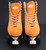**Slightly** Used VNLA A La Mode Jelly Roll Outdoor Roller Skates | Men's 9 (Ladies' 10) Orange