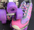 **Slightly Used** Sonic Cruiser Outdoor/Indoor Roller Skates | Pink/Purple, Ladies' 10 (Men's 11)