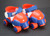 Slightly Used Zippy Adjustable Toddler and Children's Starter Skate ||| Red/Blue