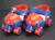 Slightly Used Zippy Adjustable Toddler and Children's Starter Skate ||| Red/Blue