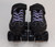 **Slightly Used** Sure-Grip Rincon Indoor/Outdoor Speed Skates || Black/Purple, Men's 5 (Ladies' 4)