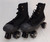 -Slightly Used- Lenexa MVP 2.0 Indoor/Outdoor Roller Skates || Black Men's 10  (Ladies 11)