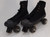 Slightly Used Lenexa MVP 2.0 Indoor/Outdoor Roller Skates | Black Men's 10 (Ladies 11)