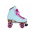 Side Facing Sky blue Moxi Beach Bunny Roller Skate from Roller Skate Nation