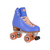 Front Facing Periwinkle sunset purple Moxi Beach Bunny Roller Skate from Roller Skate Nation