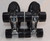 Slightly Used Lenexa Shadow Outdoor Roller Skates || Black || Size 3