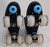 *Slightly Used Sure-Grip Sugar and Spice Kid's Light-Up Roller Skates* | Black J3