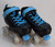 *Slightly Used Sure-Grip Sugar and Spice Kid's Light-Up Roller Skates* | Black J3