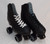 Slightly Used Sure-Grip Malibu Indoor/Outdoor Roller Skates || Black, Men's 7 (Ladies 7)