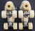**Slightly Used Rio Roller Rose Cream Roller Skates** | Ladies' US6 / UK4