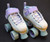 *Slightly Used* Pacer Charger 2.0 Kids Roller Skates | White, J13