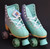 *Slightly Used Rollr Grl* Lilly Indoor/Outdoor Skates || Mint/Purple, Ladies' 8
