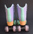 *Slightly Used Rollr Grl* Lilly Indoor/Outdoor Skates || Mint/Purple, Ladies' 8