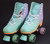 *Slightly Used Rollr Grl* Lilly Indoor/Outdoor Skates || Mint/Purple, Ladies' 8