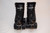 *Slightly Used* Sure-Grip Fame Indoor Roller Skates | Black, Juvenille 13