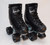 *Slightly Used* Sure-Grip Fame Indoor Roller Skates | Black, Juvenille 13