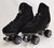 Slightly Used  Boardwalk Plus Outdoor Roller Skates ||Black, Men's 9 (Ladies' 10)