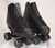 *Slightly Used* Sure-Grip Malibu Indoor/Outdoor Roller Skates || Black, Men's 5 (Ladies 6)