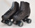 *Slightly Used* Sure-Grip Malibu Indoor/Outdoor Roller Skates || Black, Men's 5 (Ladies 6)