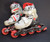 **Slightly Used** Neon Adjustable Inline Skate || Small J12-2