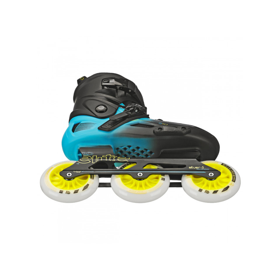 Patins à Roulettes Inline Elite Alpha 110mm - Taille 12, 3 Roues, Occasion En état Fonctionnel