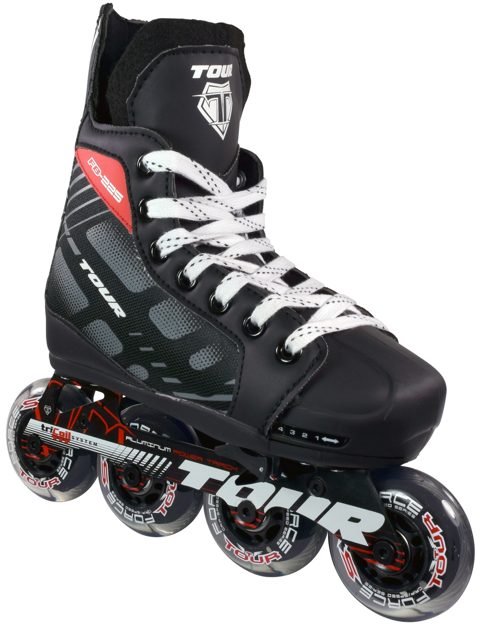 Tour Fishbone 225 Youth Adjustable Roller Hockey Skates