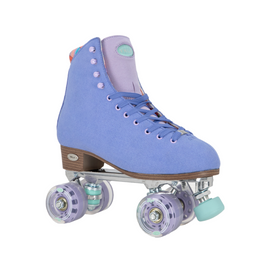 Front Facing Purple VNLA Parfait Roller Skates  from Roller Skate Nation