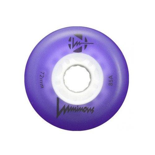 Luminous Light-Up Inline Wheels | 72mm