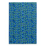Mosaic Blue Blanket