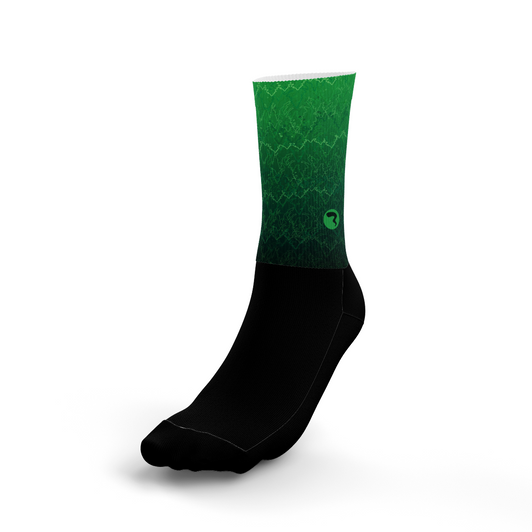 Vibrate Green Socks