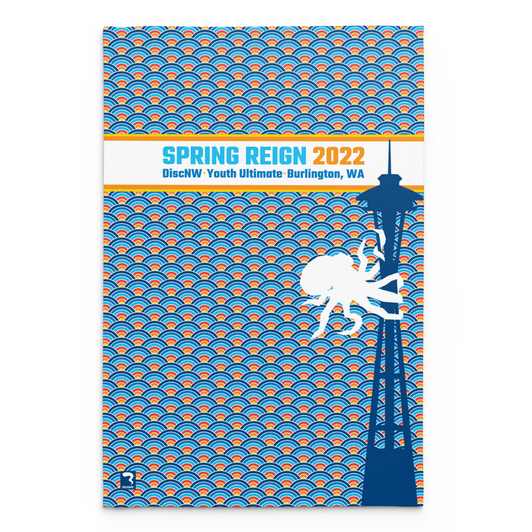 Spring Reign Space Needle Blanket