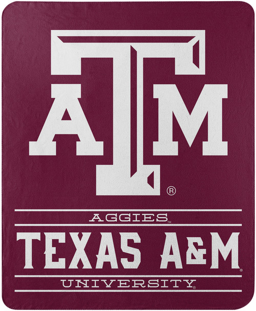 Texas A&M OFFICIAL Collegiate "Control" Fleece Throw