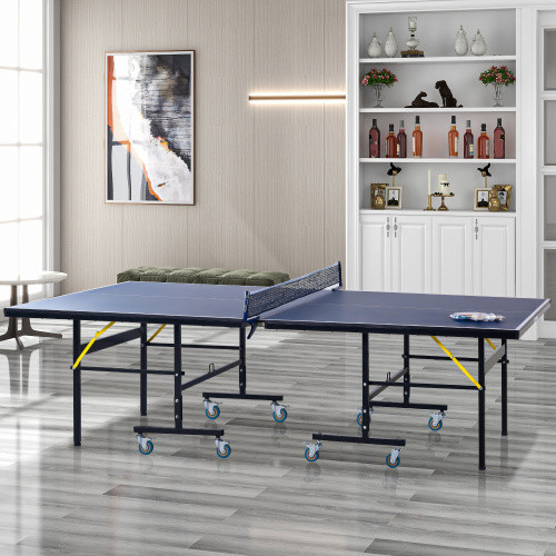 Advantage thicker version can be moved and folded Competition-Ready Indoor & Outdoor Table Tennis Table