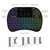 Rii X8 Portable 2.4GHz Mini Wireless Keyboard Controller with Touchpad Mouse Combo,8 Colors RGB Backlit,Rechargeable Li-ion Battery for Google Android TV Box, PS3, PC, Pad,Nvidia Shield