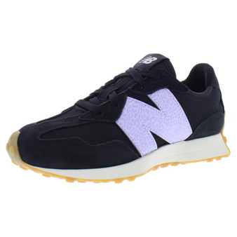 New Balance 327 Ps Boys Shoes Purple Black Walking Style