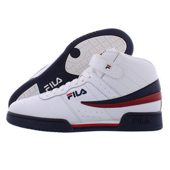 For Men's 1VF059LX150 Lea/Syn Walking Style Shoes in White/Navy/Red Color | Made in China | 100% Authentic