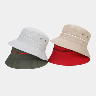 New Quick-drying Waterproof Fisherman Hat Men's Outdoor Breathable Sunscreen Visor Hat Women's Summer Travel Basin Hat