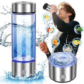 New Hydrogen Water Bottle 420ml Hydrogen Water Generator Hydrogen Hydrogen-rich Water Bottles