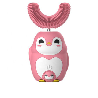 Quality Fashion Custom Girl Pink Cartoon Rechargeable Power Child Electric Children Toothbrush 2021