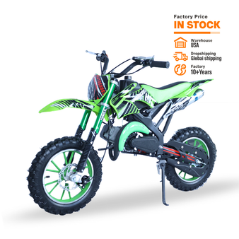 Hot Sale 49Cc Kids 2 Stroke Engine All Terrain Pocket Bike Off-Road Pit Bike Gasoline Motorcycle