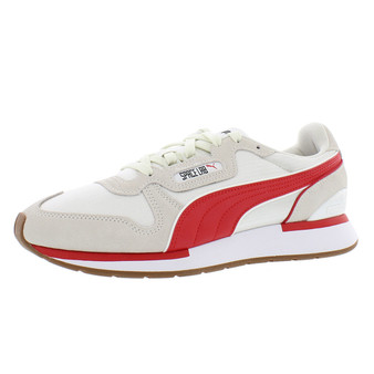 For Space Lab Mens Shoes Model MSS-38315804 Color Vaporous Gray/Red/White 100% Authentic